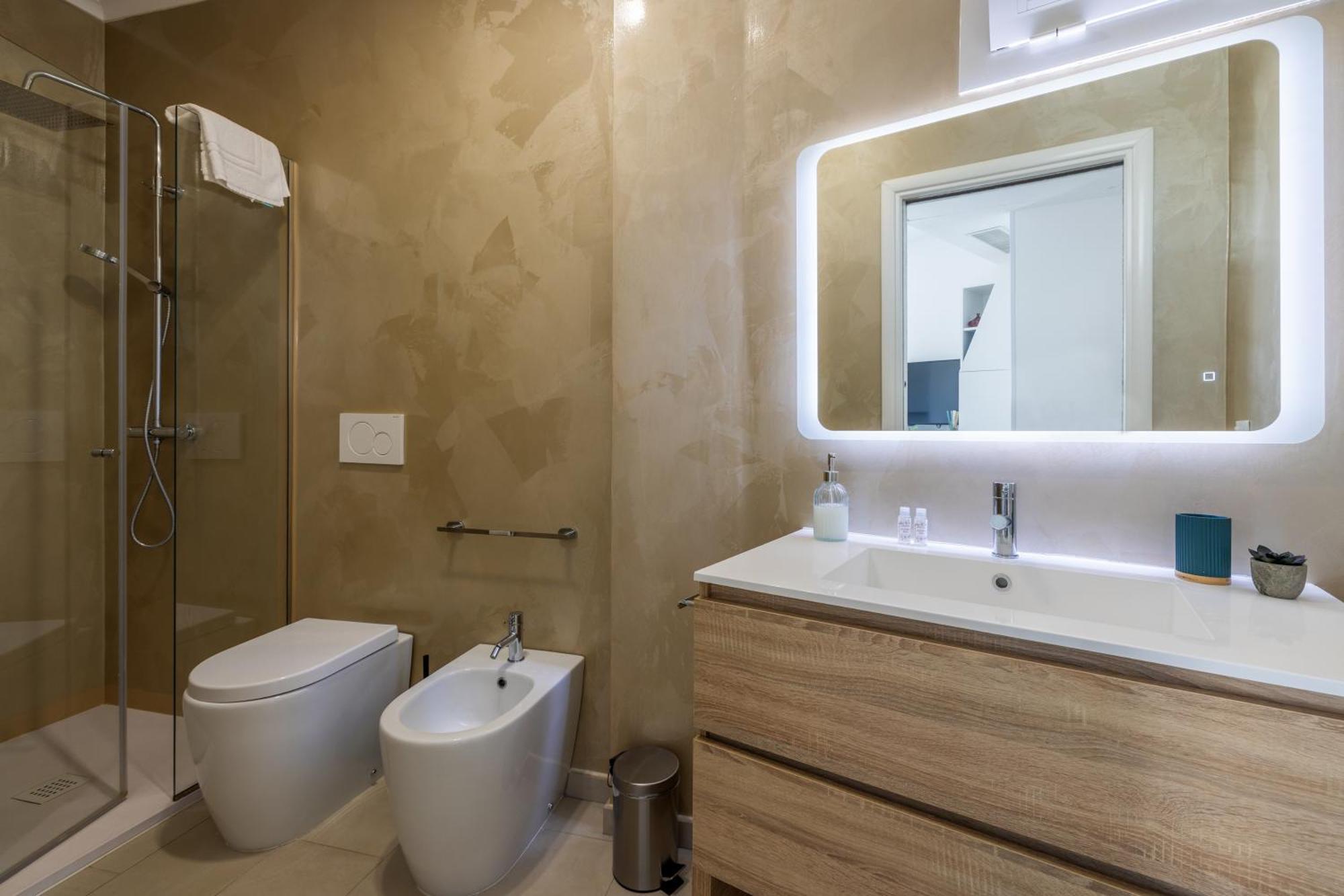 圣玛丽亚巴格诺Piscina Panoramica Vista Mare - Wifi - Ac Int 9公寓 外观 照片